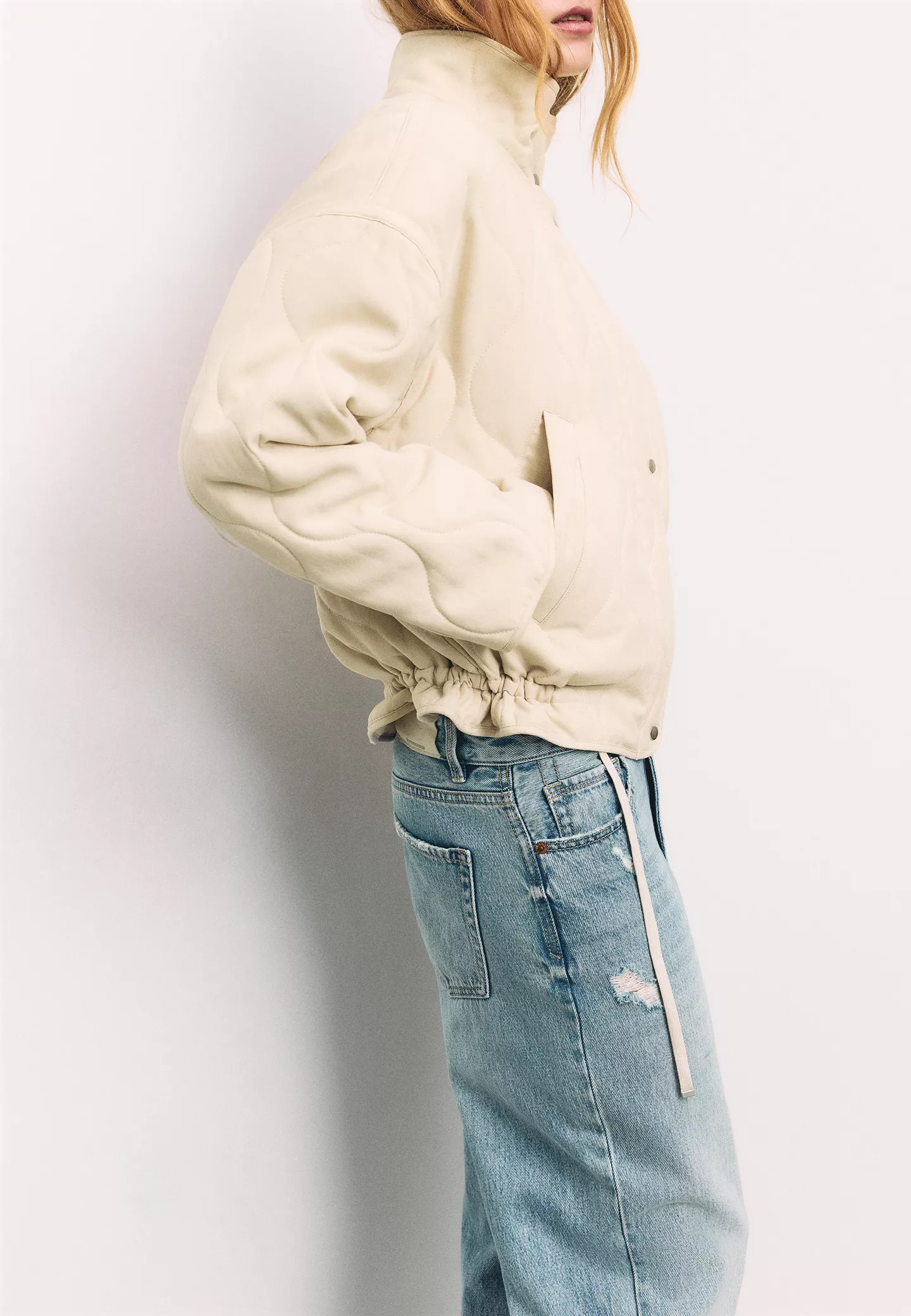 Puffer jacket - Women's fashion | Stradivarius United Kingdom | Stradivarius (UK)