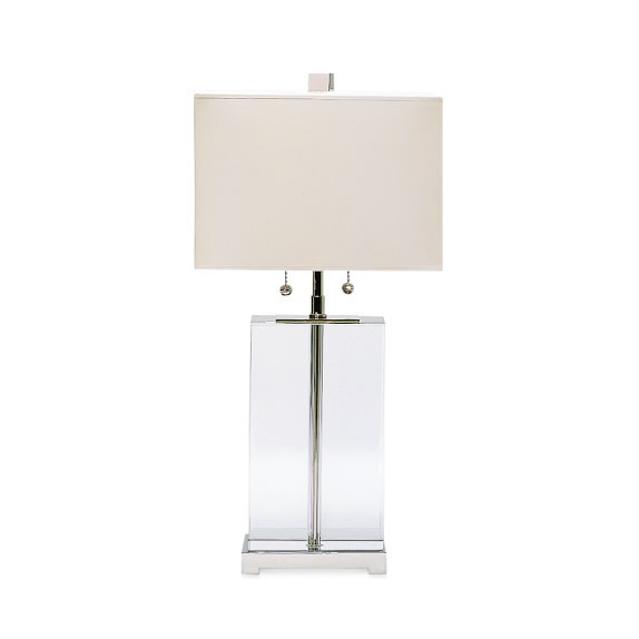 Crystal Block Lamp, Tall | Williams-Sonoma