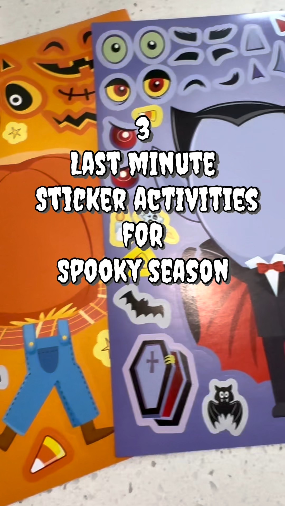 Wanting to fill the week with fun last minute Halloween activities!? All 3 of these sticker activities deliver fast and are perfect for little hands! The sticker by number book at the end was our favorite! Enjoy! 👻

#LTKHalloween #LTKKids #LTKGiftGuide