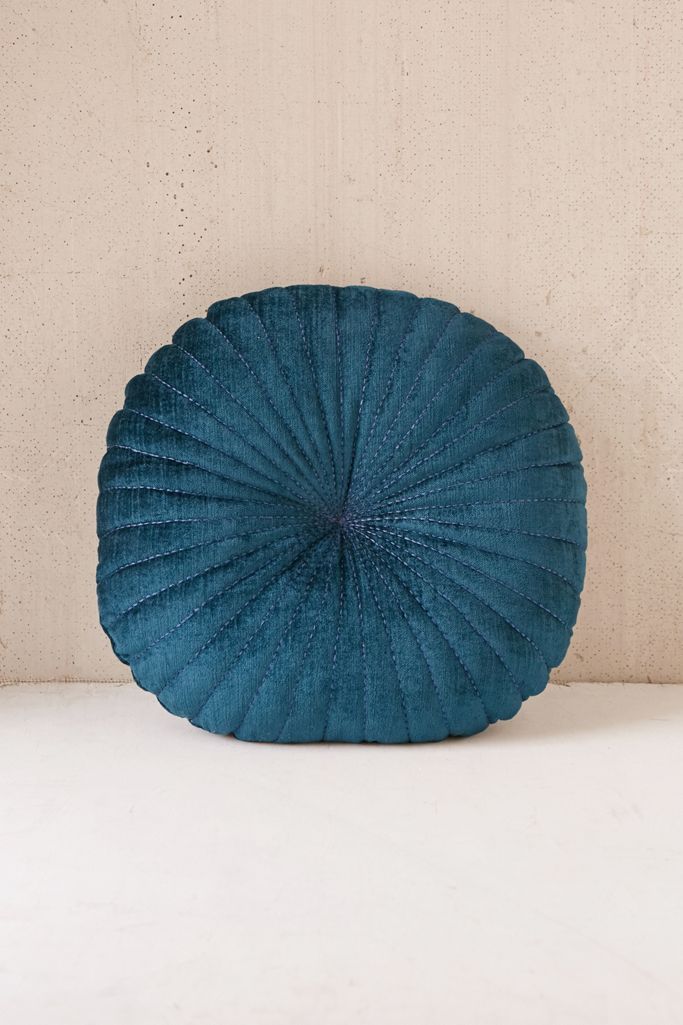 Shelly Round Velvet Pillow | Urban Outfitters (US and RoW)