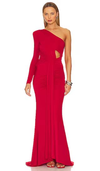 Althea Gown in Red | Revolve Clothing (Global)