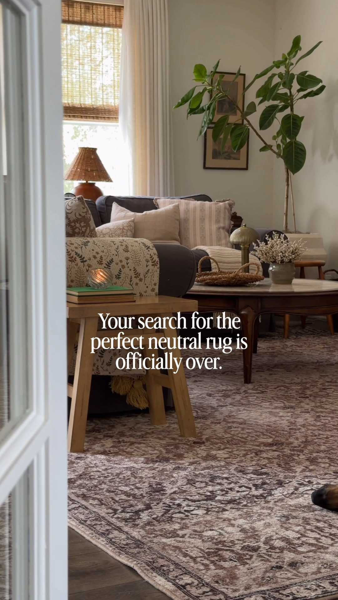 Meet the rug that combines CloudPile softness, a timeless pattern, and the perfect neutral palette. It makes a statement without overwhelming your space, and it’s just as cozy as it looks.

The new @joonloloi collection is officially here! I’ve linked the rug and more family room favorites in case you’re wondering where anything else is from.

#LTKHome #LTKSaleAlert