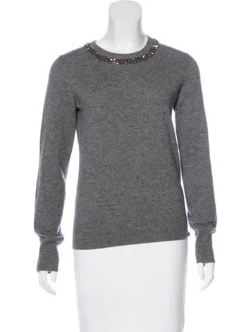 Equipment Wool-Blend Embellished Sweater | The Real Real, Inc.