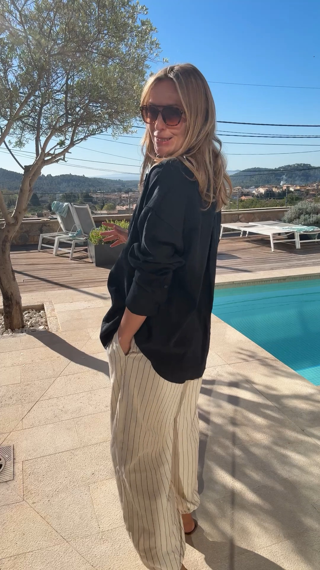 Mallorca holiday outfit 
Easter 
Linen trousers and shirt 
Linen trousers - U.K. 14 
Linen shirt - large 

Holiday capsule 
Spring fashion 


#LTKtravel #LTKspring #LTKstyletip