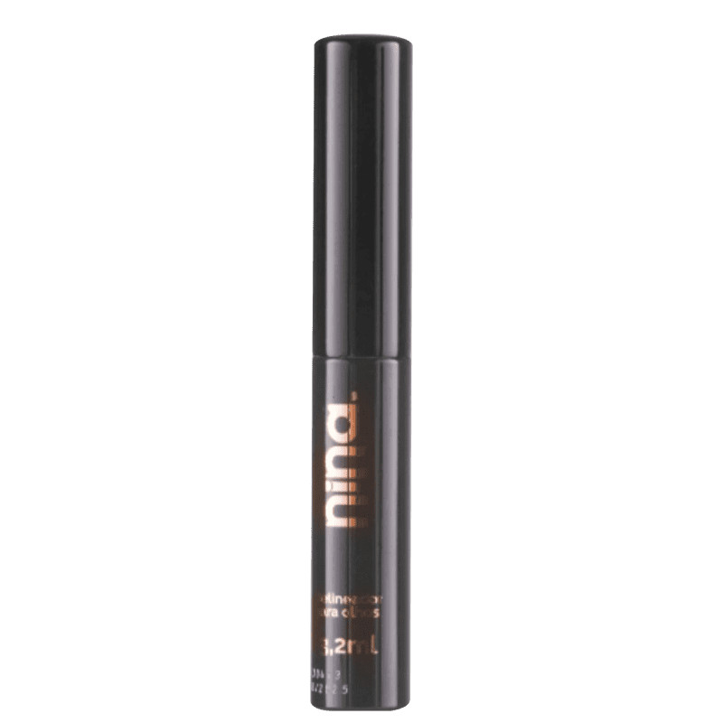 Nina Makeup Delineador Líquido Carbon Black 3,2ml | Beleza Na Web (BR)