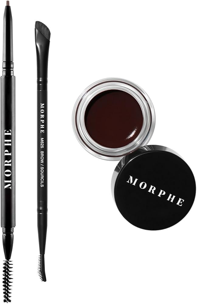 Morphe High Archiever Everyday Essentials Brow Kit - Precision Micro Eyebrow Pencil, Tinted Sculp... | Amazon (US)