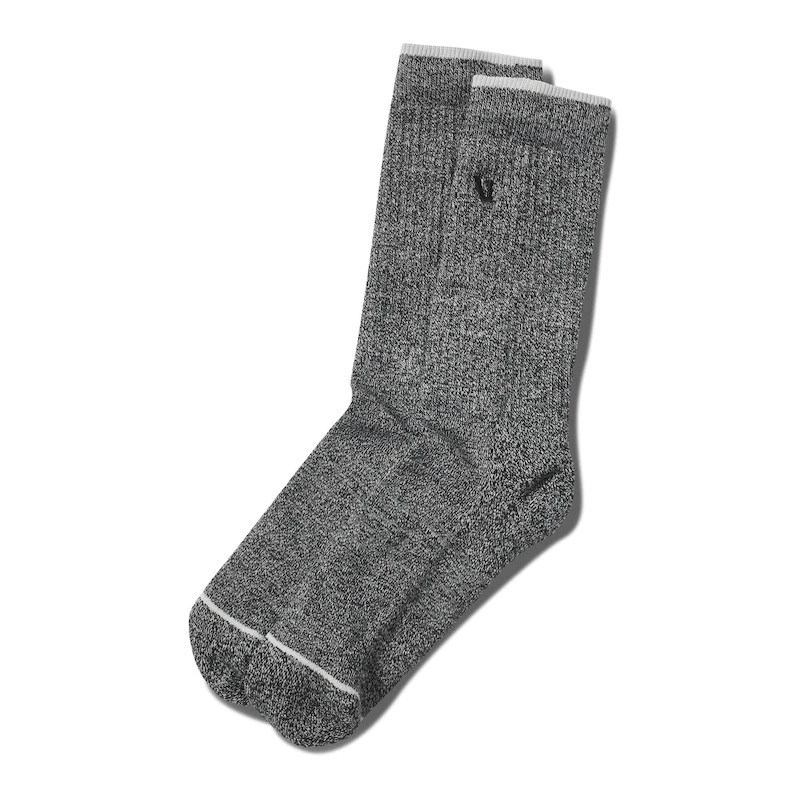 V1 Crew Sock | Heather Grey | Vuori Clothing (US & Canada)
