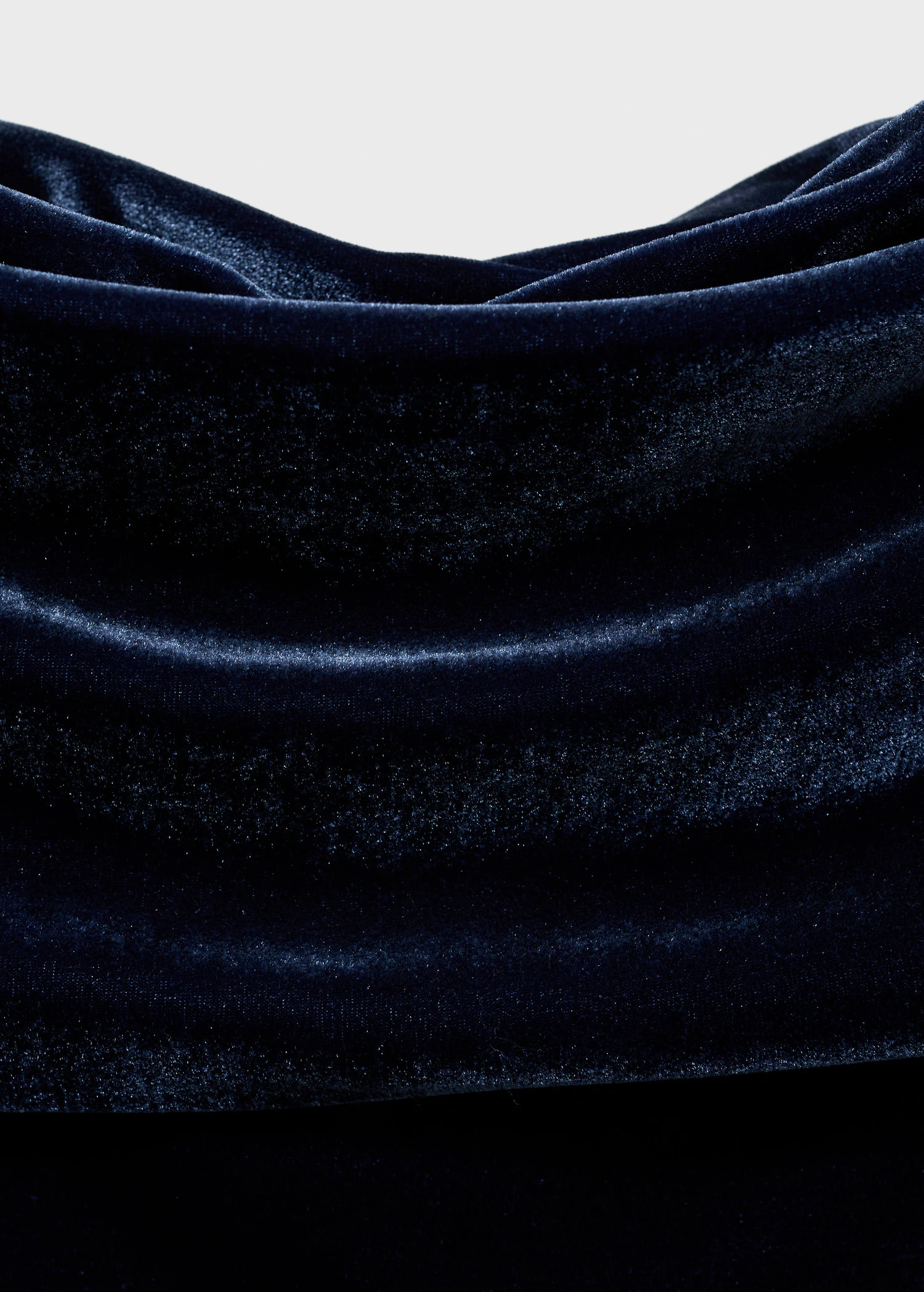 Off-the-shoulder velvet dress - Women | MANGO United Kingdom | MANGO (UK)