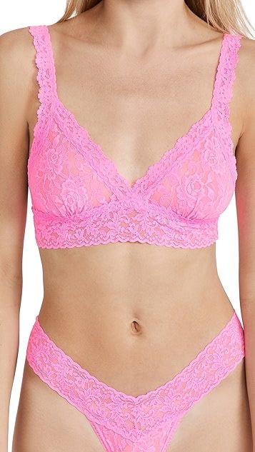 Signature Lace Crossover Bralette | Shopbop