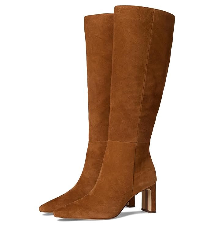 Sam Edelman Sylvia Wide Calf Women's Shoes Medallion Gold Snake Wide Calf : 9 M, Leather/Rubber | Zappos.com