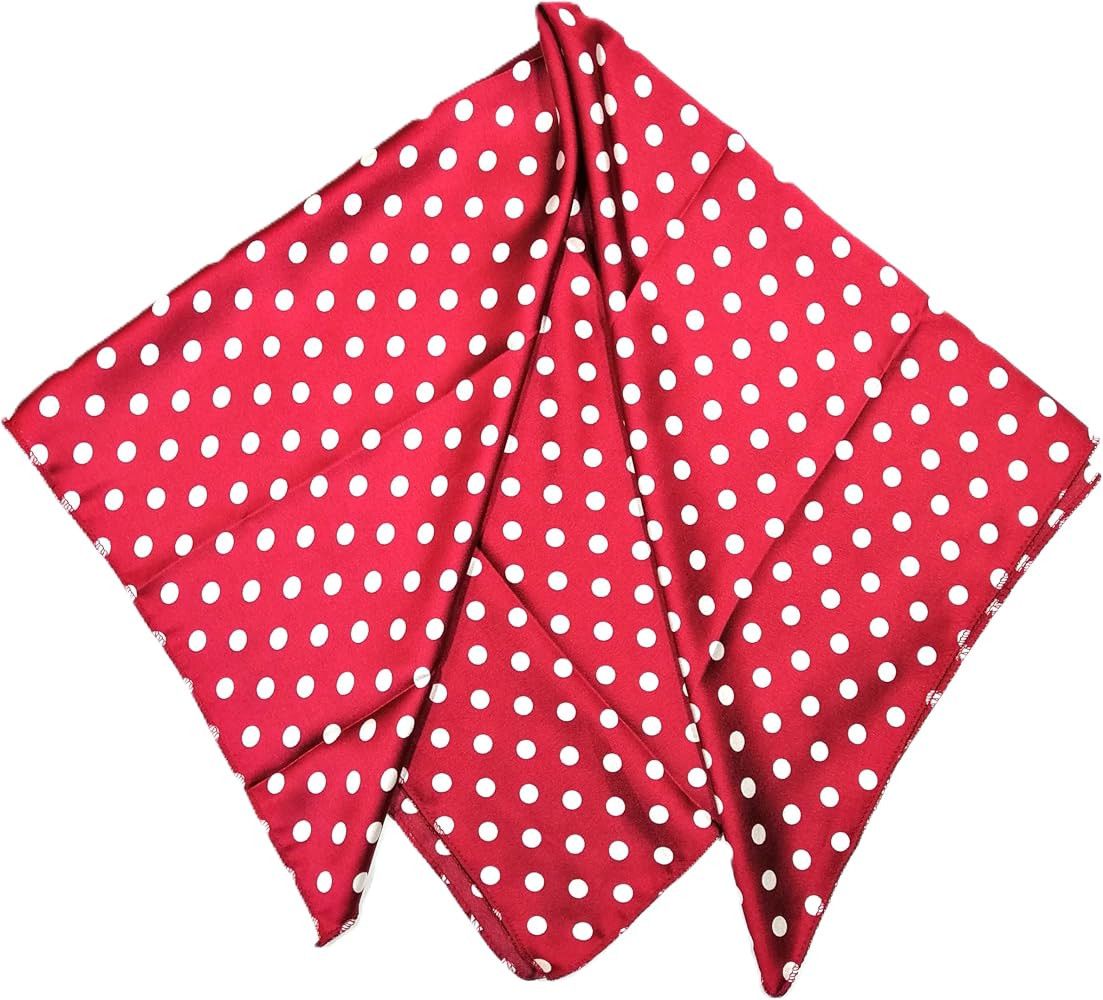 Shanlin Silk Feel Pattern Square Scarves 27" X 27" | Amazon (US)