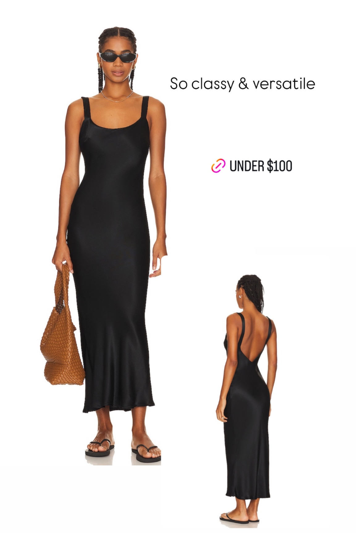 A new recent purchase 🖤
Dress up with heels or I’m loving it with my fav @havianas or @tkees 


#LTKStyleTip #LTKFindsUnder100