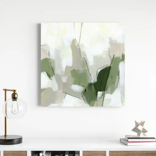 Emerald Fragment I On Canvas by June Erica Vess Painting | Wayfair Professional