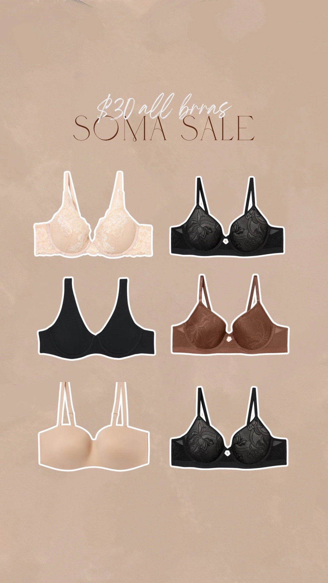 Soma $30 all bras sale!

#LTKselfcare #LTKmomlife #LTKootd