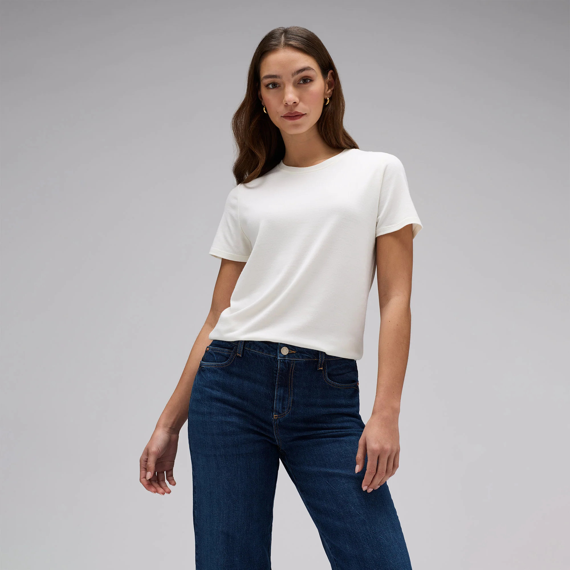 Women's Merino Crew Neck T-Shirt | Unbound Merino | Unbound Merino