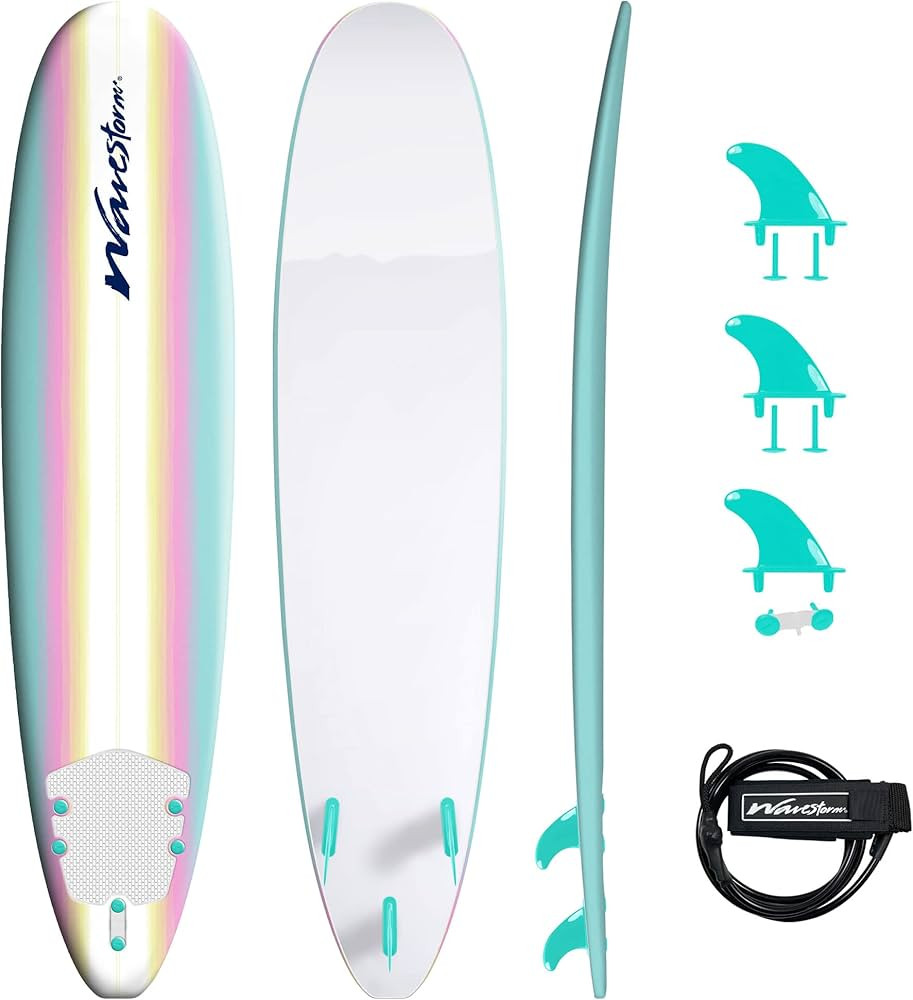 Wavestorm - Classic Soft Top Foam 8ft Surfboard | Amazon (US)