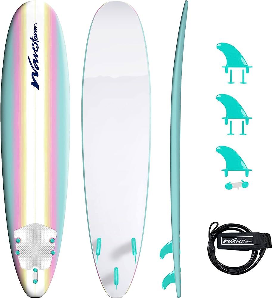 Wavestorm - Classic Soft Top Foam 8ft Surfboard | Amazon (US)