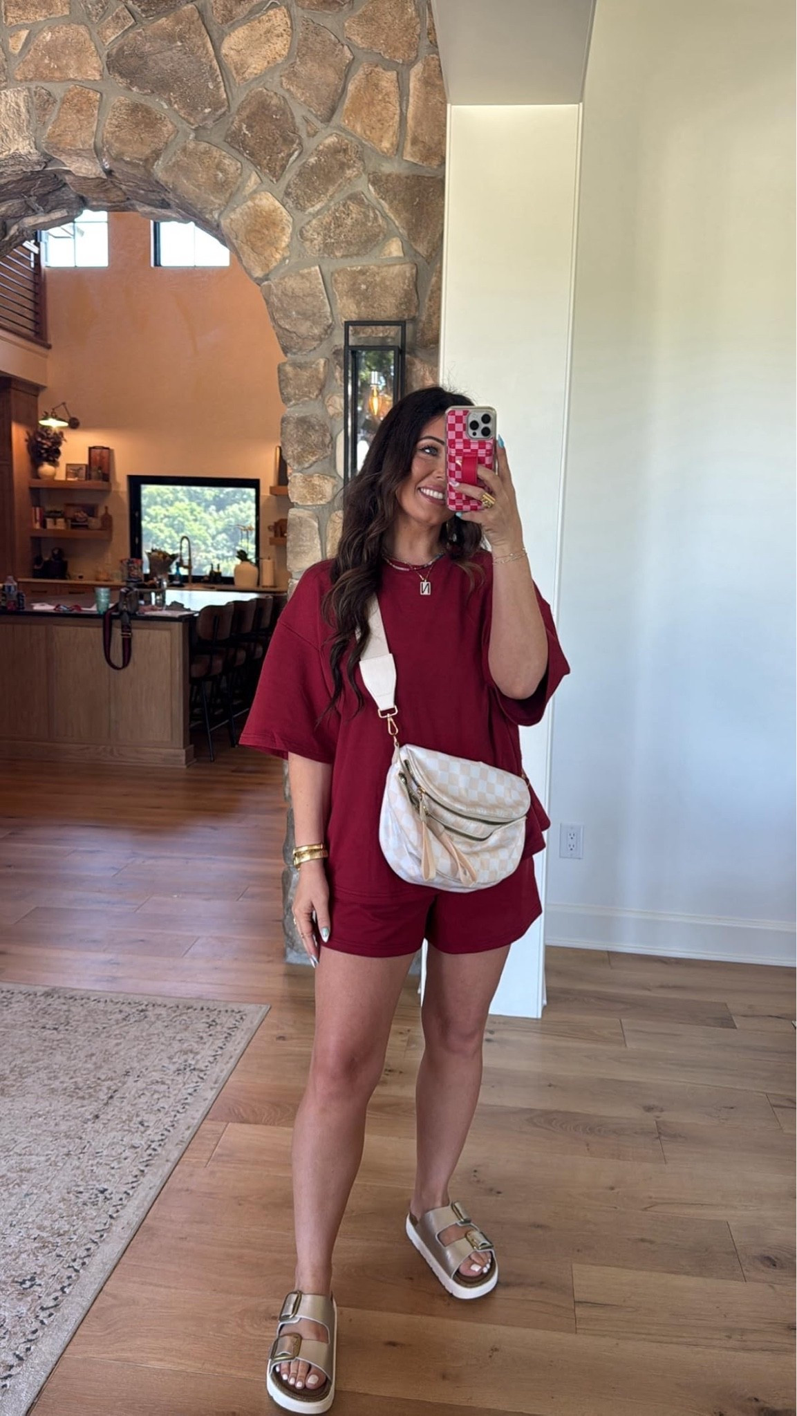 Matching sets forever! This rich burgundy set is comfy, cute, and makes getting dressed SO easy—just add sandals and a crossbody and you’re out the door.
#LTKFall #MatchingSet #MomStyle #CasualOutfit #FallStyle #LTKFinds #ComfyStyle
