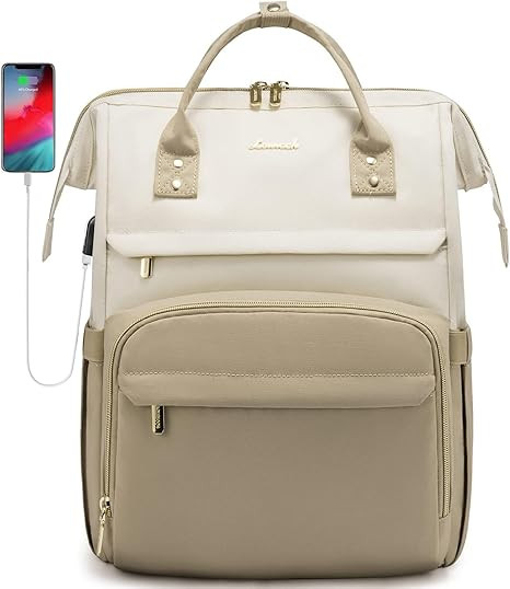 LOVEVOOK Laptop Backpack for Women, Fashion Computer Backpacks Purse, Business Travel Bags, Docto... | Amazon (US)