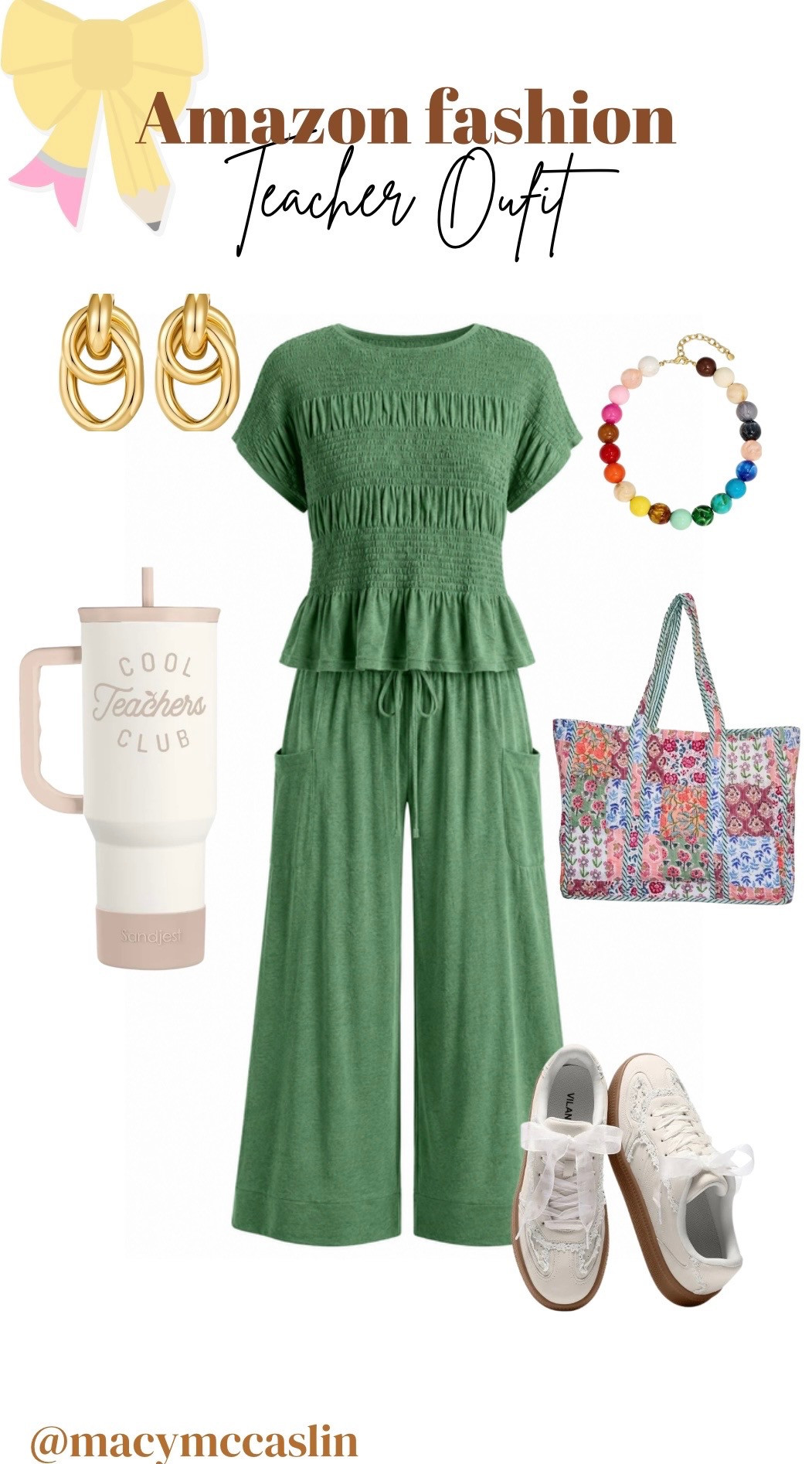 Refresh your style with this cozy and chic Amazon teacher outfit! Perfect for the classroom. 🌟 #TeacherStyle #AmazonFashion 

 #LTKootd #LTKSeasonal #LTKSaleAlert