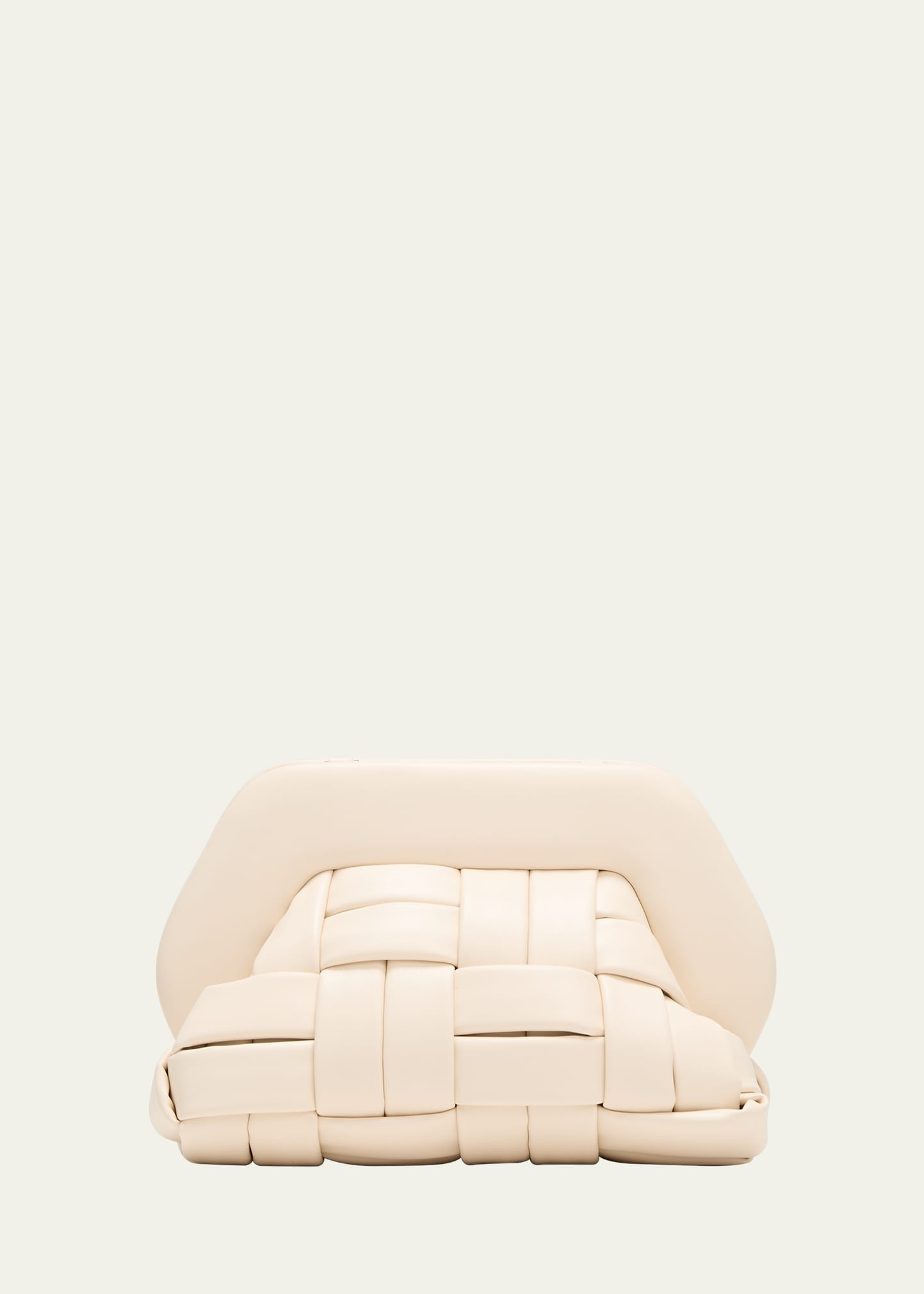 THEMOIRE Tia Woven Vegan Clutch Bag | Bergdorf Goodman