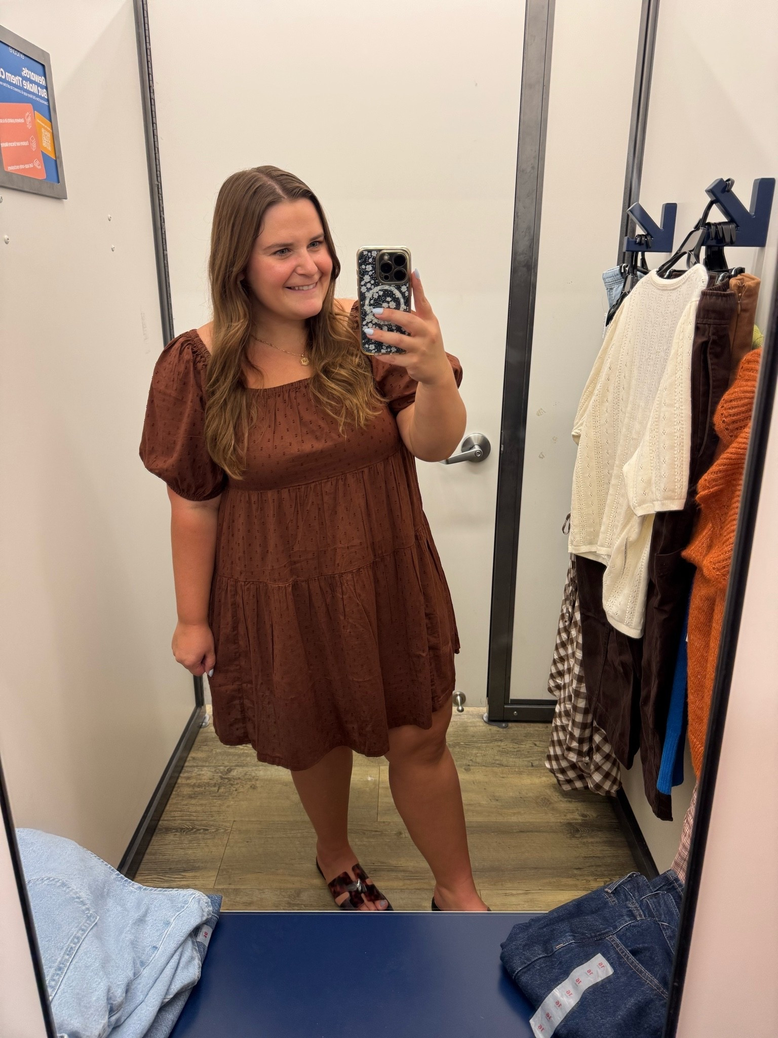 Old navy fall try on. Sized down to a large in this dress. Love the color and texture on it.

#LTKootd #LTKMidsize #LTKPlusSize
