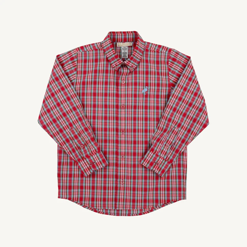 Dean's List Dress Shirt - Woodspoint Plaid | The Beaufort Bonnet Company