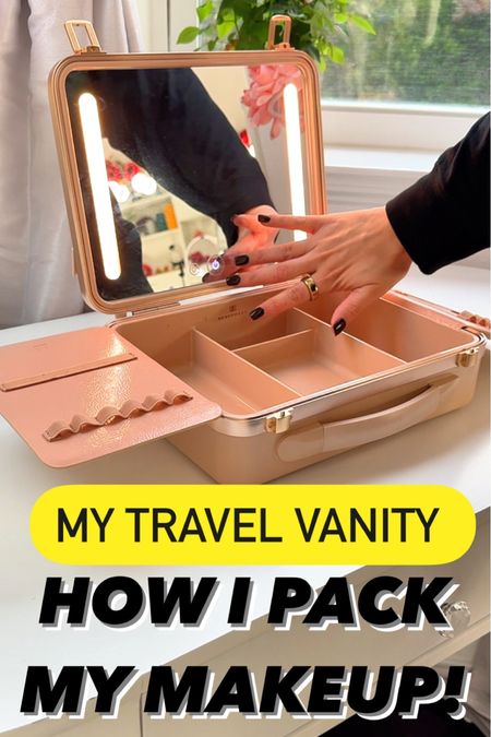 My Travel vanity case #LTKbeauty 