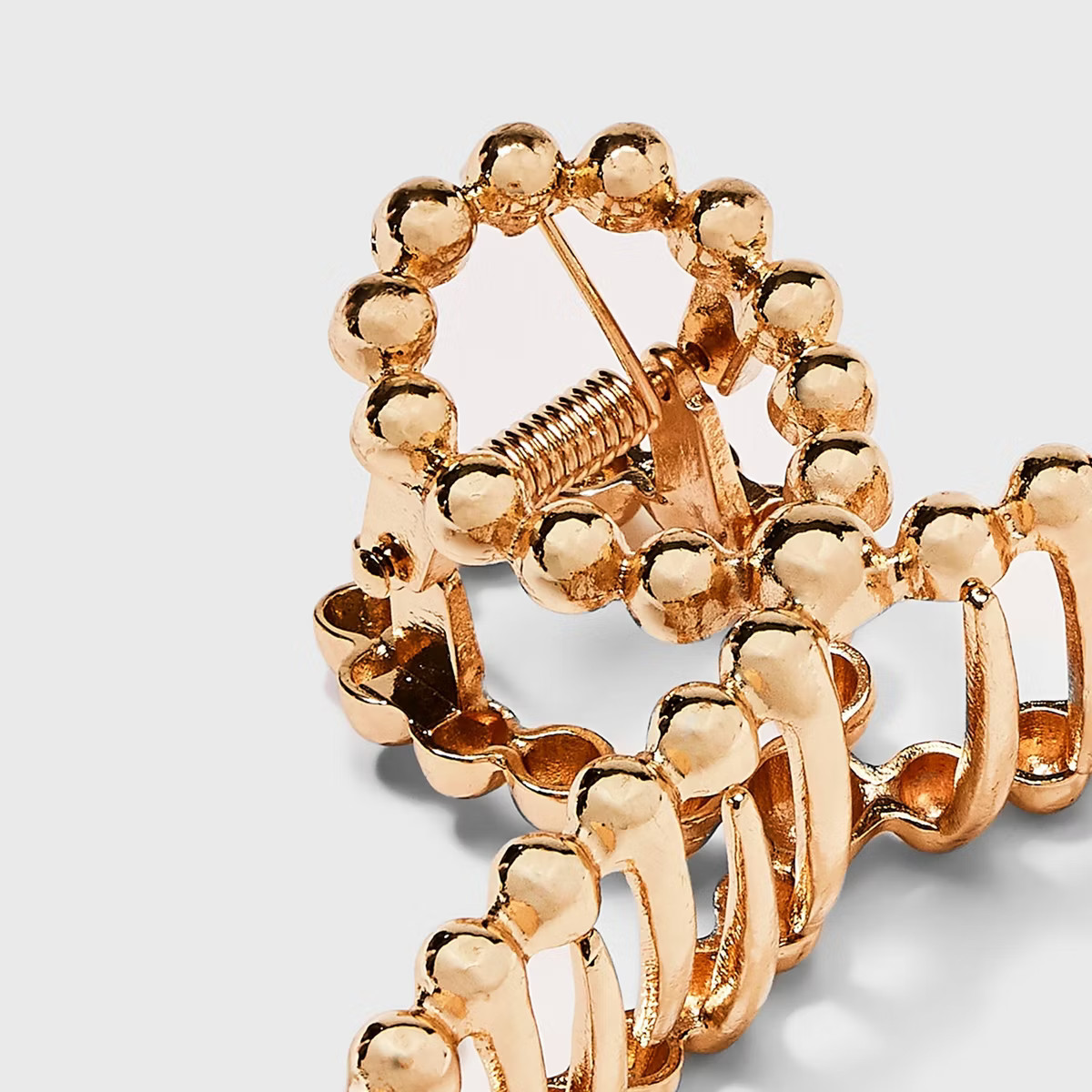 Metal Loop Claw Hair Clip - A New Day™ Gold | Target