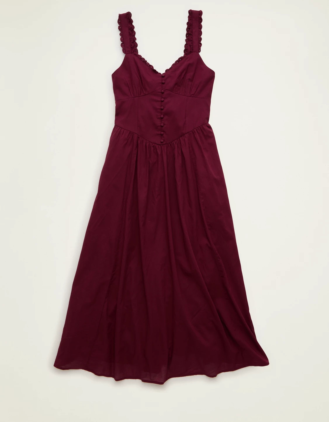 AE Sweetheart Corset Midi Dress | American Eagle Outfitters (US & CA)