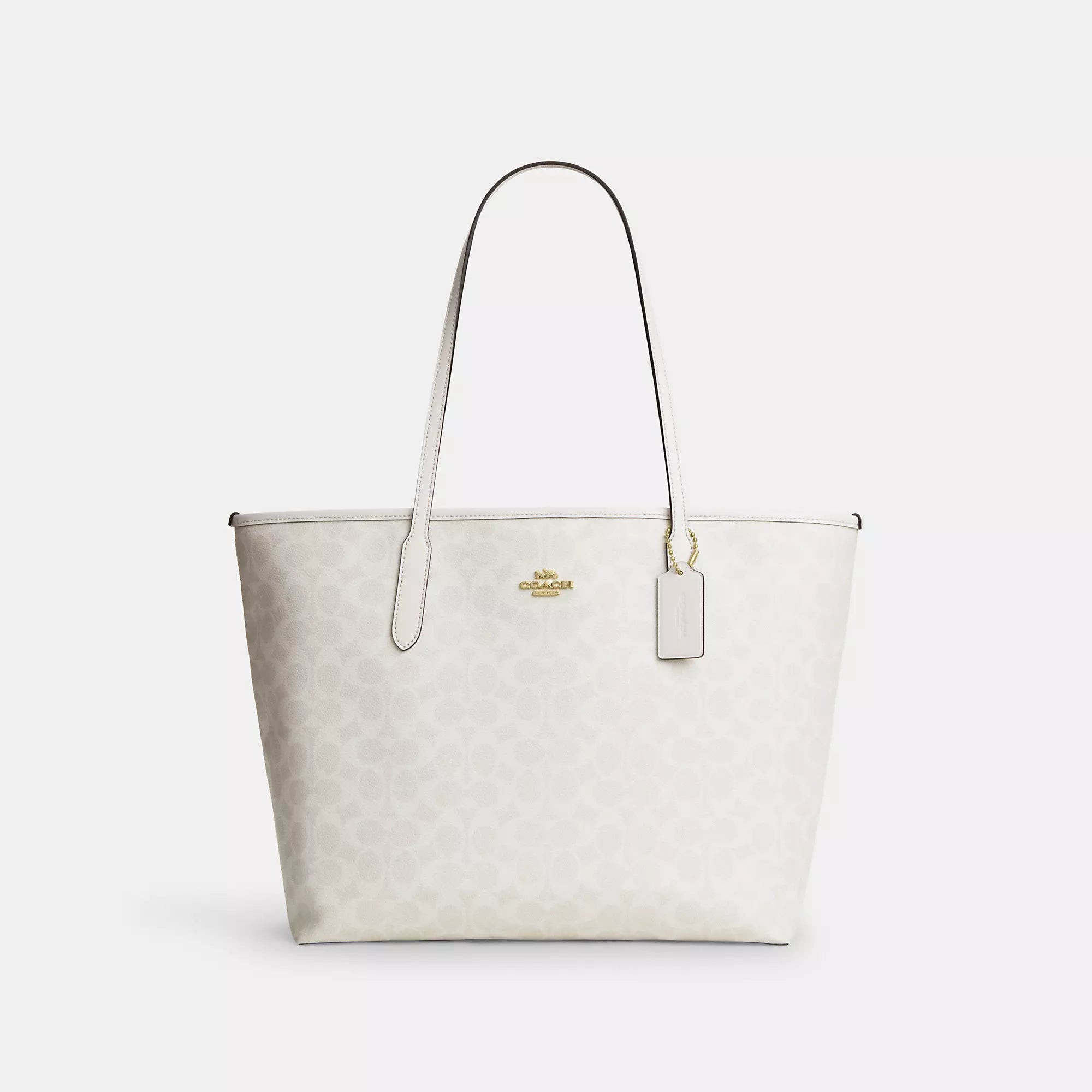 Coach Outlet City Tote Bag In Signature Canvas | Shop Simon