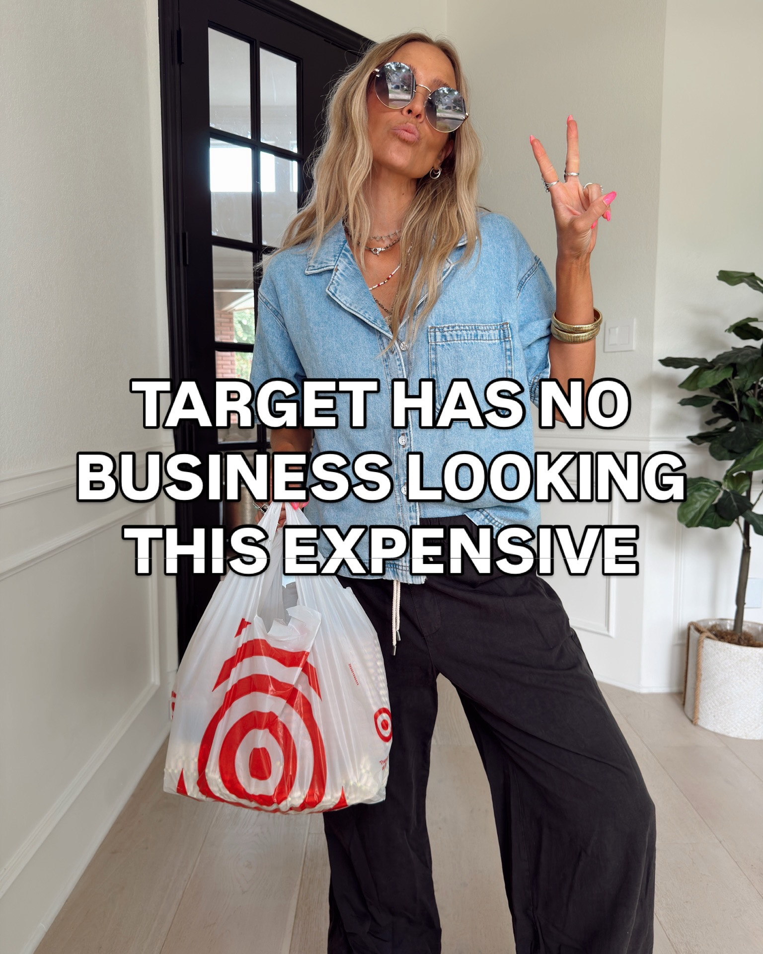 Well I’ll be 🤠 affordable Target finds that are giving expensive! Comment ANY EMOJI to get the 🔗 sent to your DM.