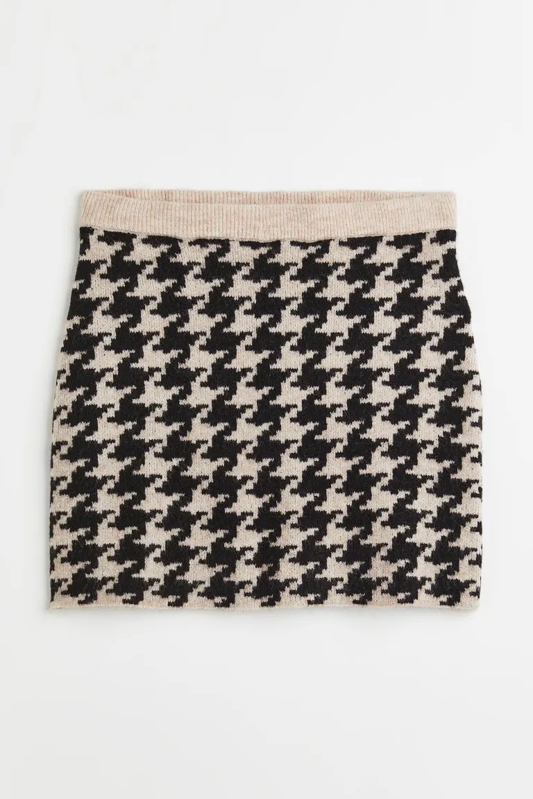 H&M+ Jacquard-knit Skirt | H&M (US)