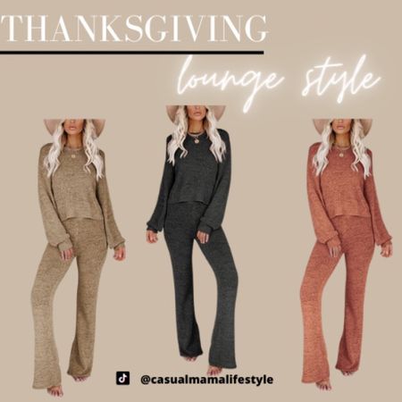 Thanksgiving lounge set, lounge outfit, cozy to cute, thanksgiving style, fall outfit, stay home outfit, comfortable, cute .fall outfit, maternity. Giftguide

#LTKfit #LTKstyletip #LTKSeasonal