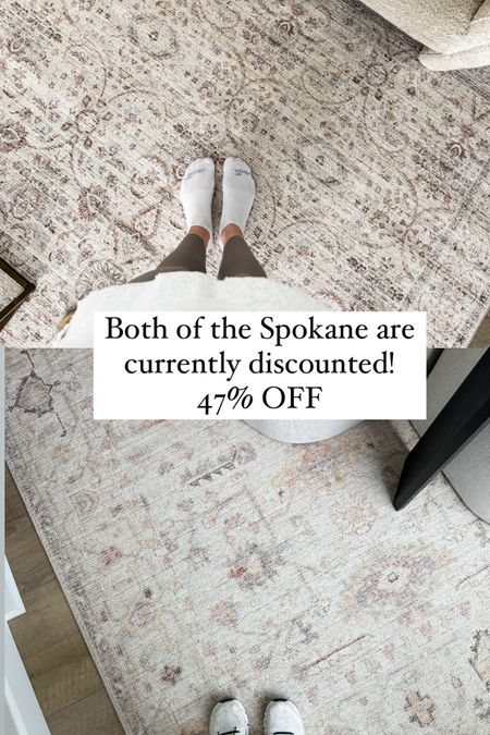 The Spokane area rug collection is 47% off at rugs direct right now! Larger sizes available! Use my code Pnw15 for discount at rugs direct 

Area rugs. Home decor. Our Pnw home x Surya collection. Neutral rugs. Neutral home decor. Neutral spaces. Modern home 

#LTKsalealert #LTKhome #LTKSpringSale