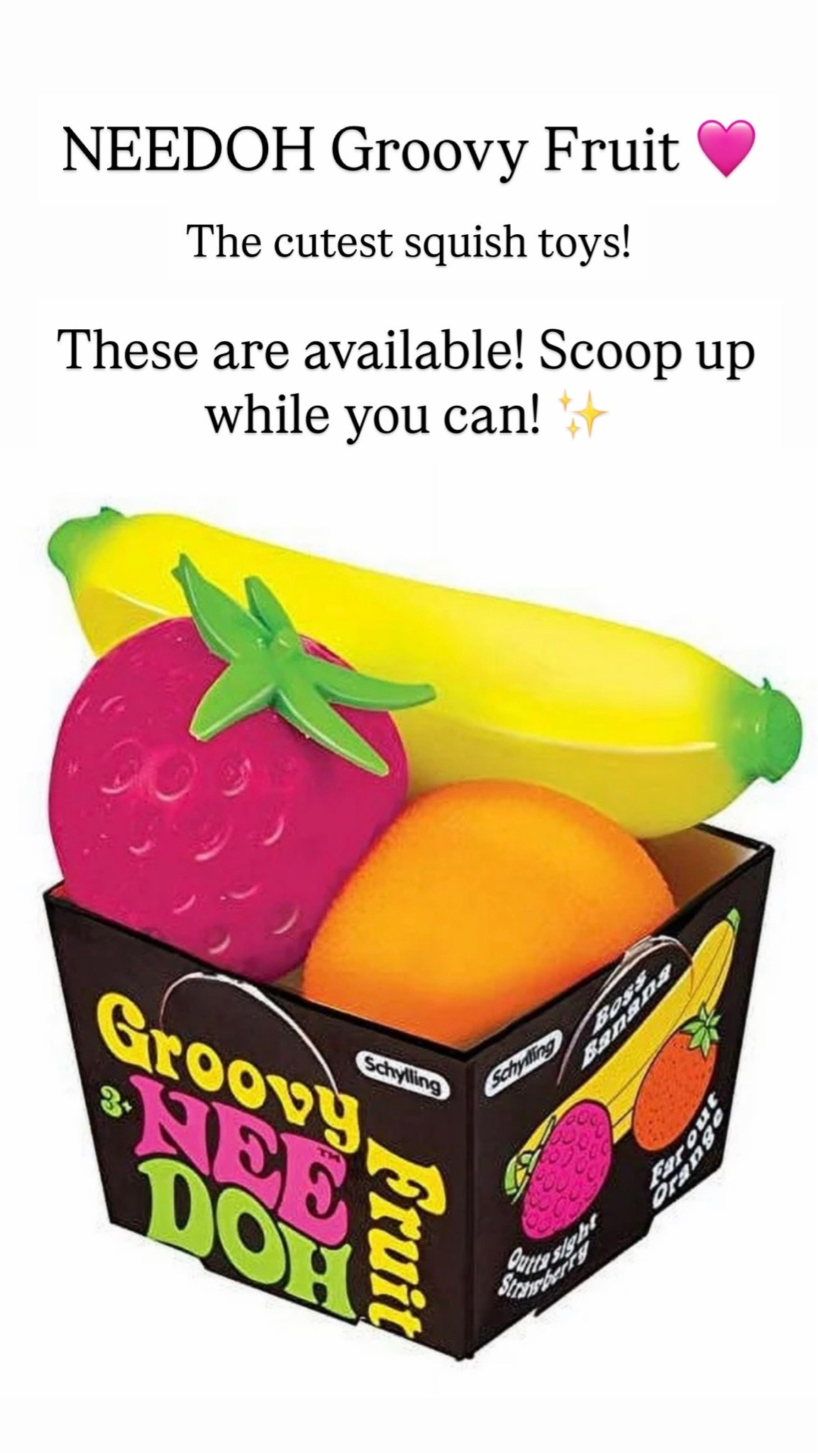 NEEDOH groovy fruit

#LTKKids