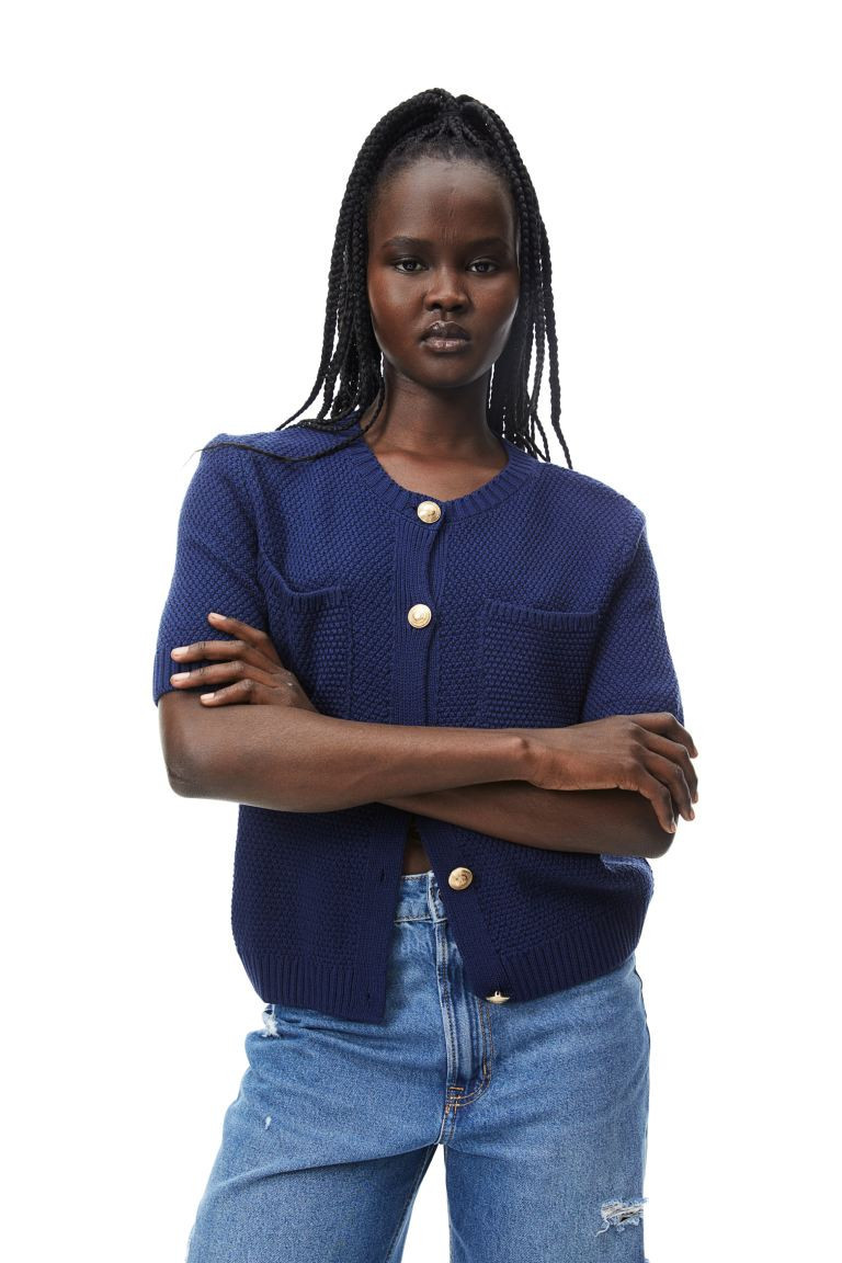 Textured-knit Cardigan | H&M (US + CA)