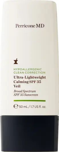 Hypoallergenic Clean Correction Calming SPF 35 Broad Spectrum Sunscreen | Nordstrom