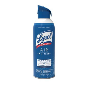 LYSOL Air Sanitizer 10 -oz White Linen Disinfectant Mist All-Purpose Cleaner | Lowe's