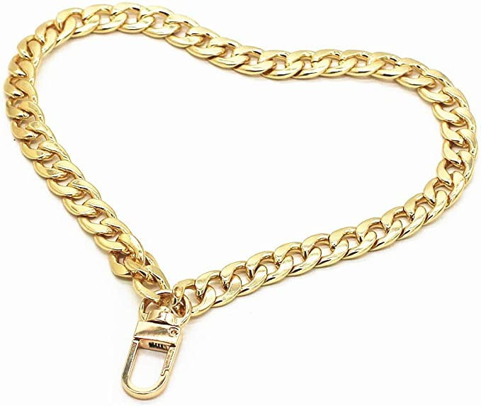 WEICHUAN 8" DIY Iron Flat Chain - Wrist Strap Wrist Chain Purse Straps Handbag Chains Accessories... | Amazon (US)