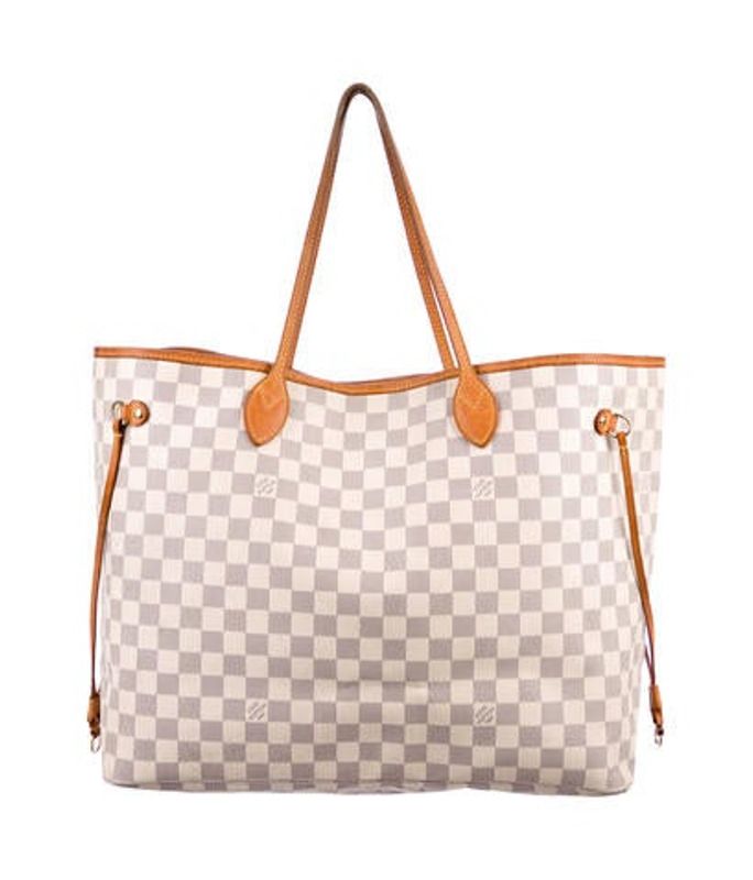 Louis Vuitton Damier Azur Neverfull GM navy Louis Vuitton Damier Azur Neverfull GM | The RealReal