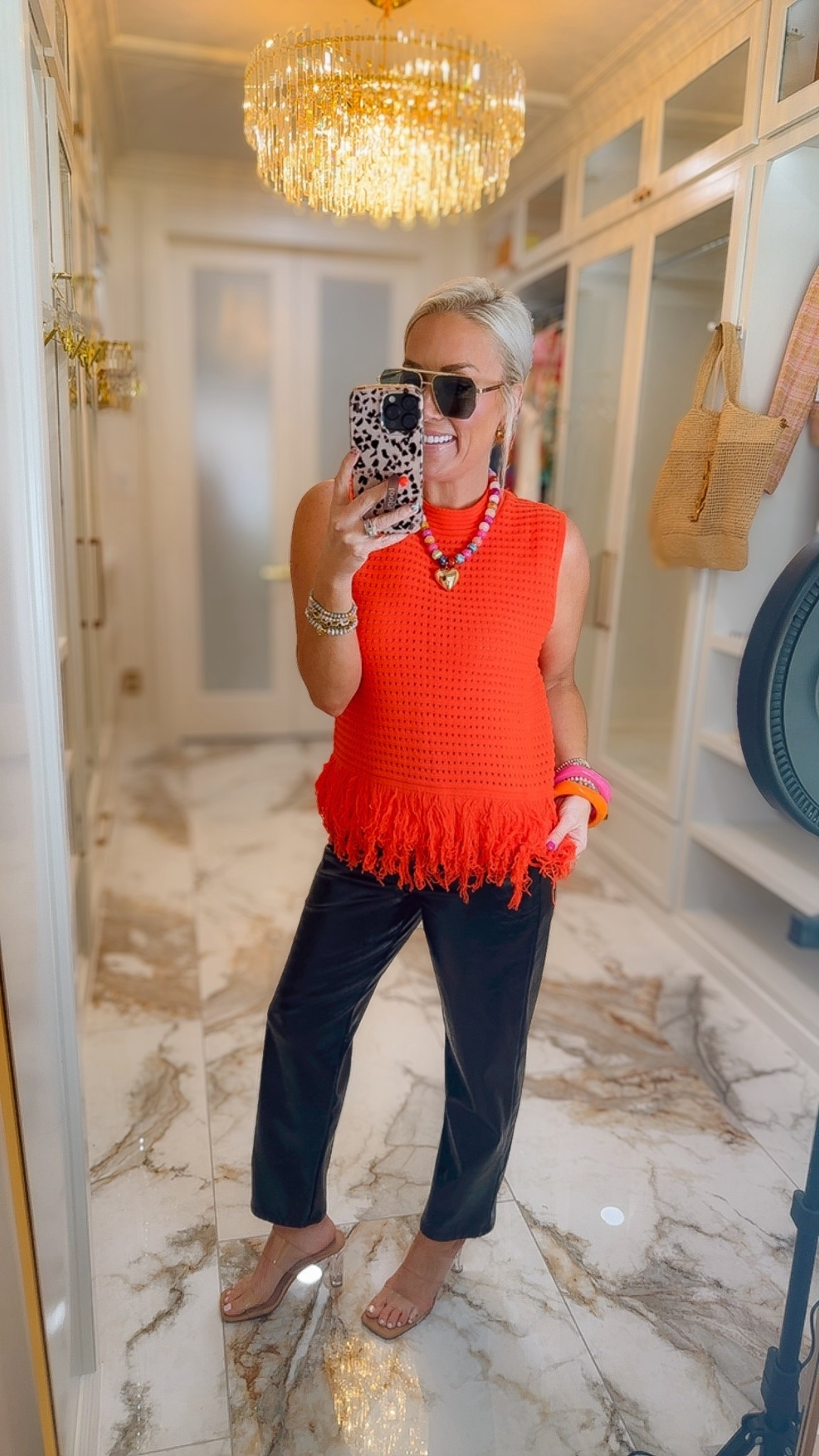 Obsessed with this fun and flirty top from
Amazon. Size small