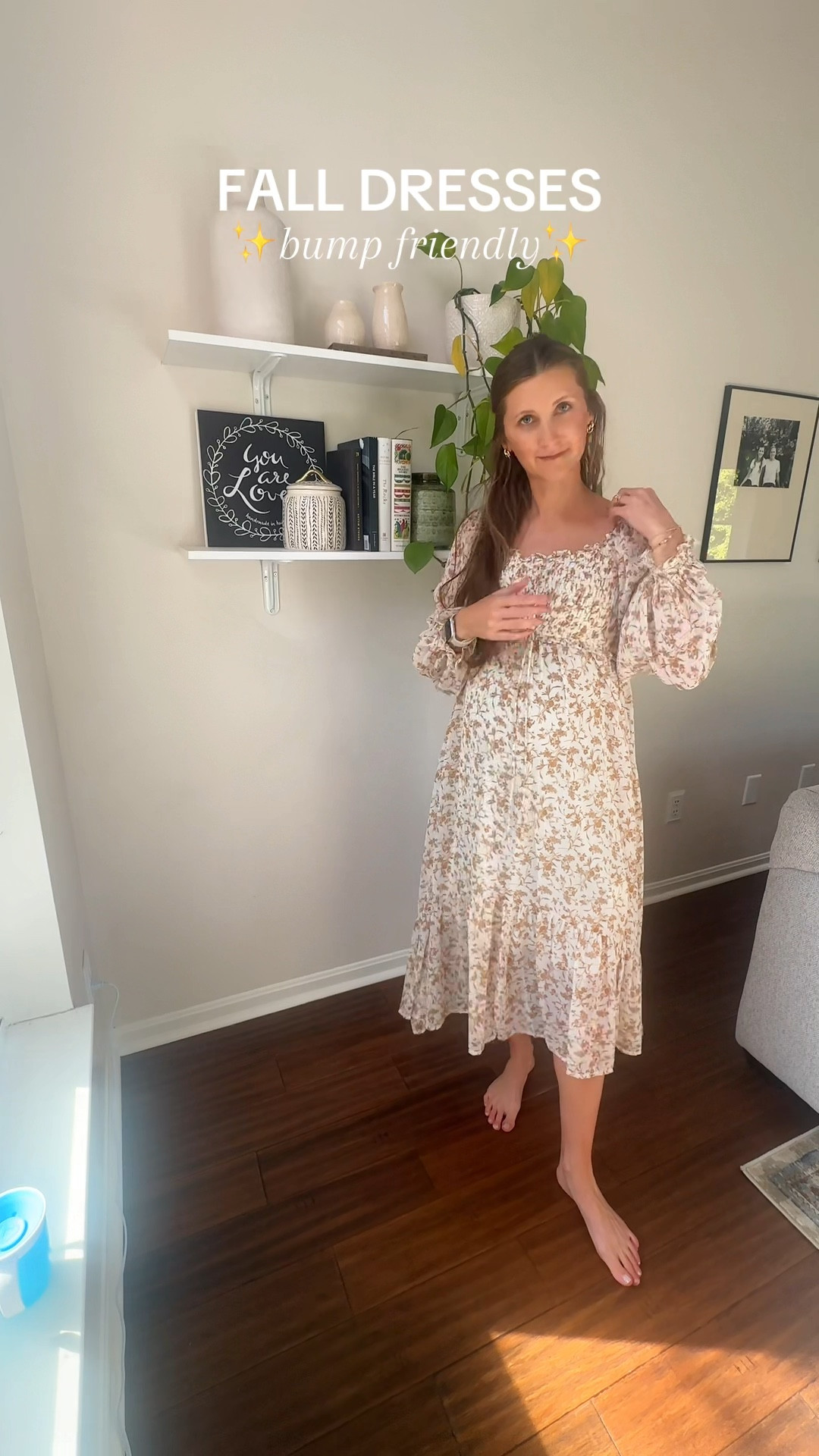 Wearing size small in all! Currently on sale 🤍