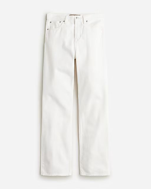 Point Sur loose straight jean in white | J.Crew US