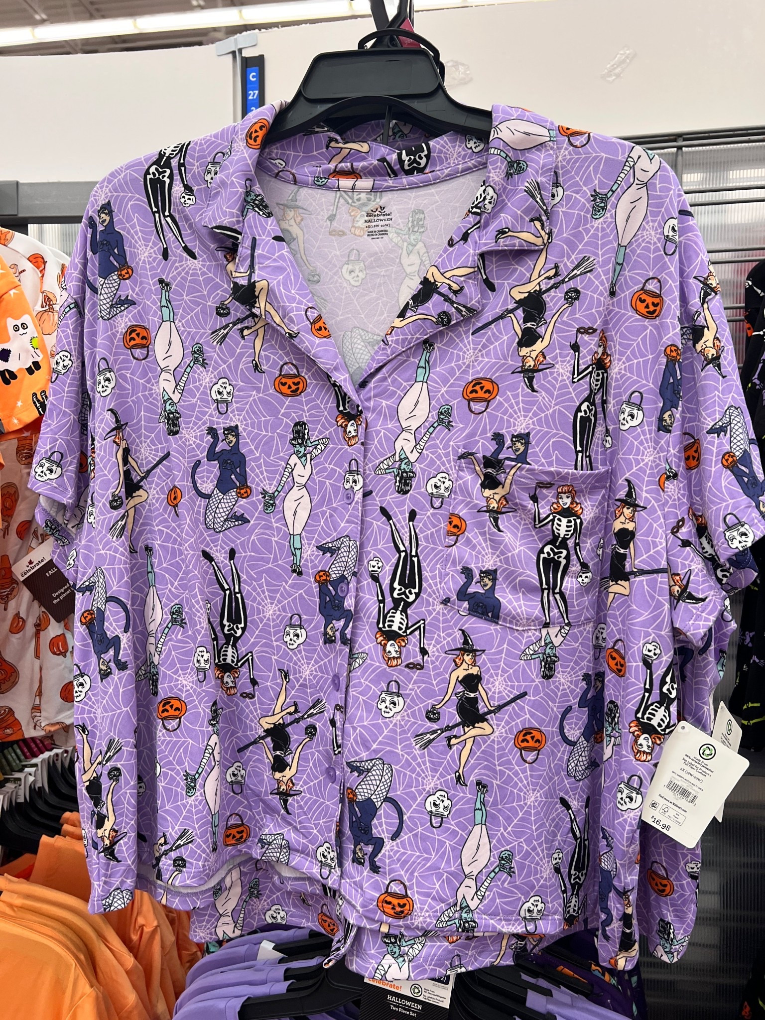 Two piece Halloween pajama set!

#LTKSeasonal #LTKPlusSize #LTKMidsize