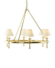28x38.5 Classic Ring Hand Rubbed Finish Chandelier | TJ Maxx