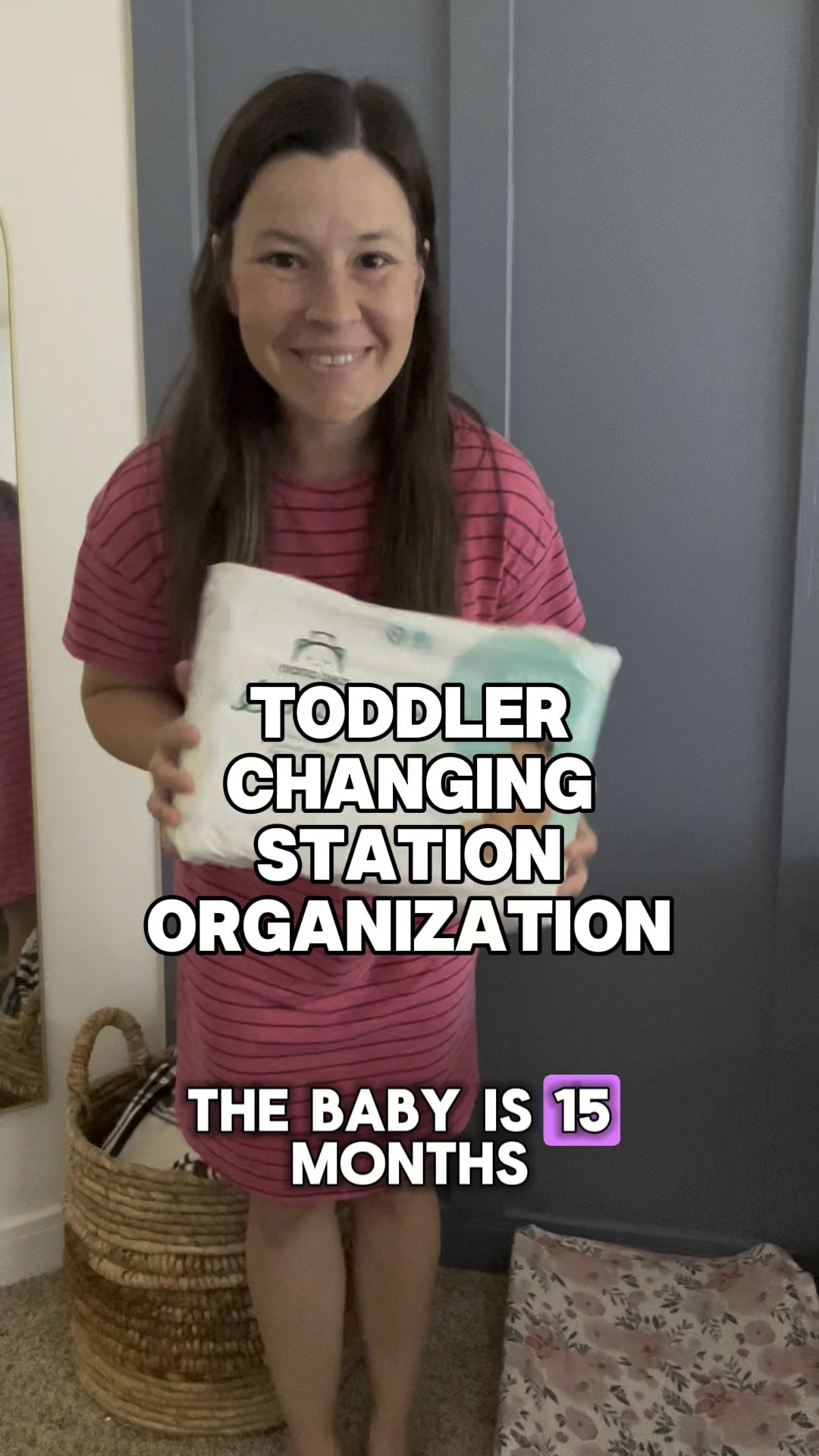 Organize with me as we set up a new changing station area for my toddler. 

I hope you get some ideas and inspiration to organize some spaces in your home. Little by little! 🔥

#organizewithme #organization #organizedmom #organizing #toddlermom #momlife #changingstation #amazonfinds

#LTKBaby #LTKHome #LTKFamily