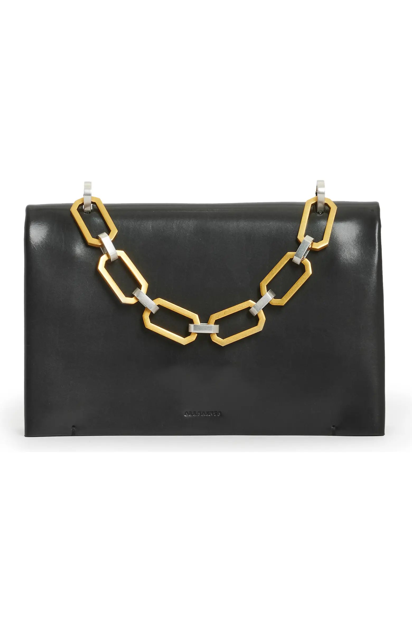 Yua Leather Clutch | Nordstrom