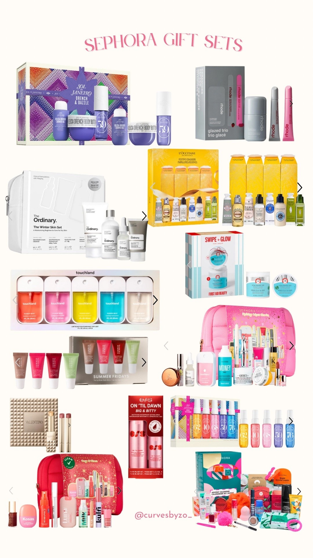 Sephora Gift set ideas all 15% off when you sign up as a member it's free

#LTKGiftGuide #LTKHoliday #LTKSaleAlert