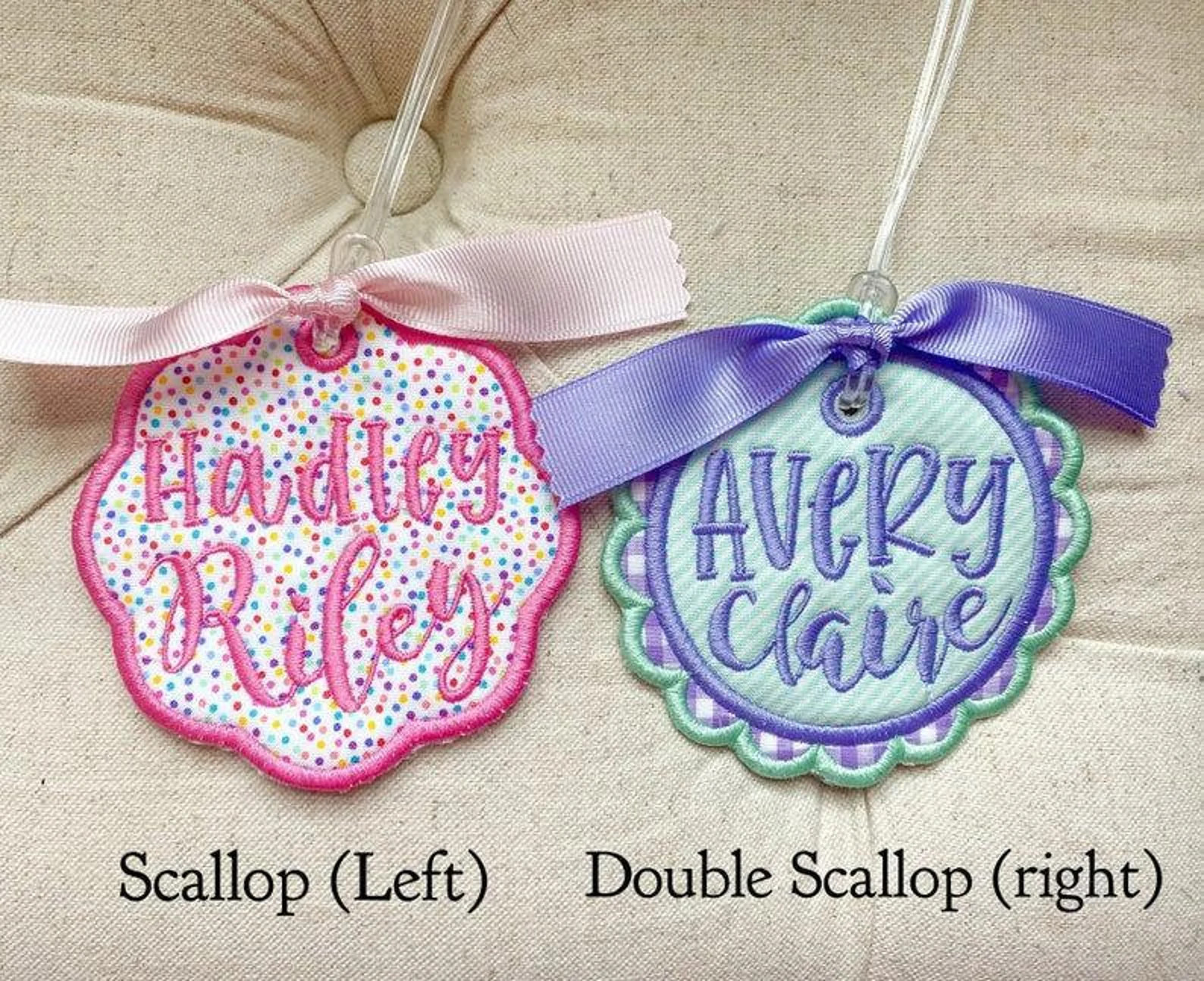 Backpack Name Tag Bag Tags Luggage Tag Fabric Name Tag Fabric - Etsy | Etsy (US)